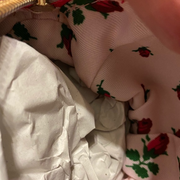 Betsy Johnson fuchsia shroomin mushroom cross body purse - Picture 6 of 6